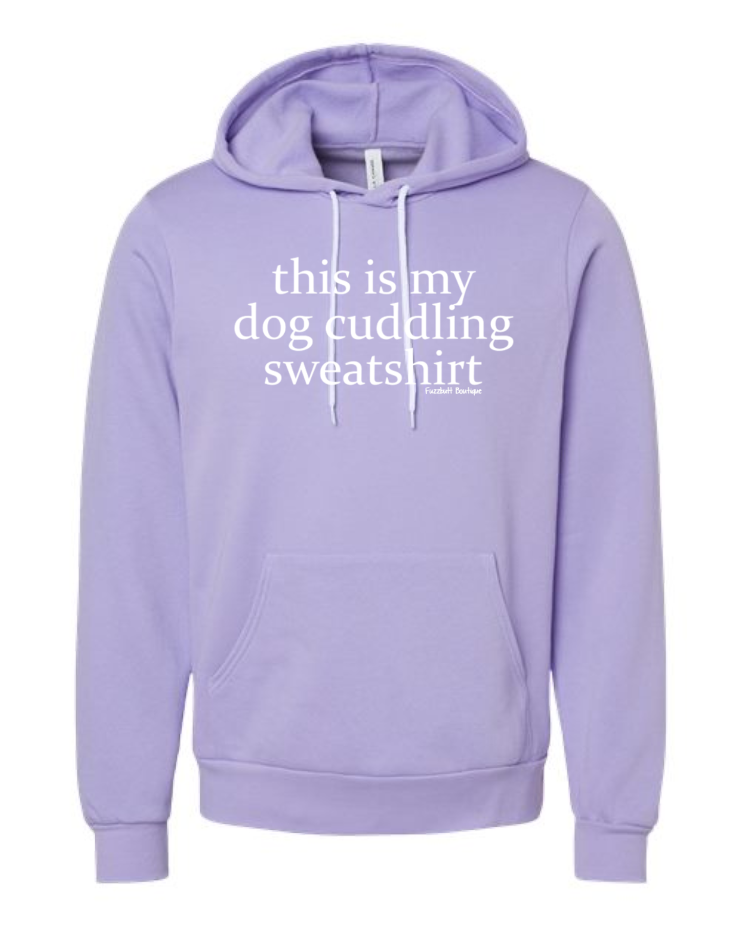 This is my dog cuddling sweatshirt - Sweatshirt