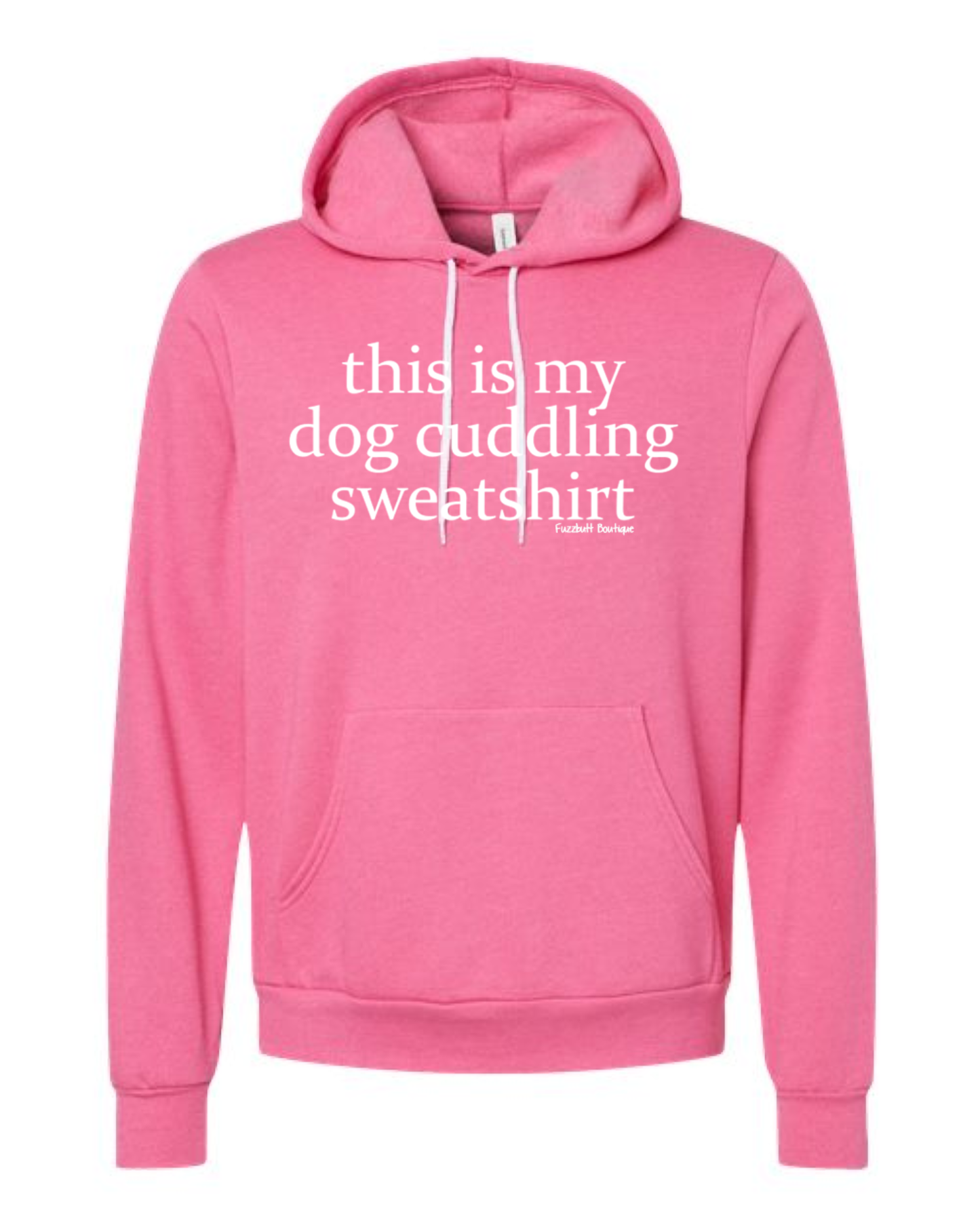 This is my dog cuddling sweatshirt - Sweatshirt