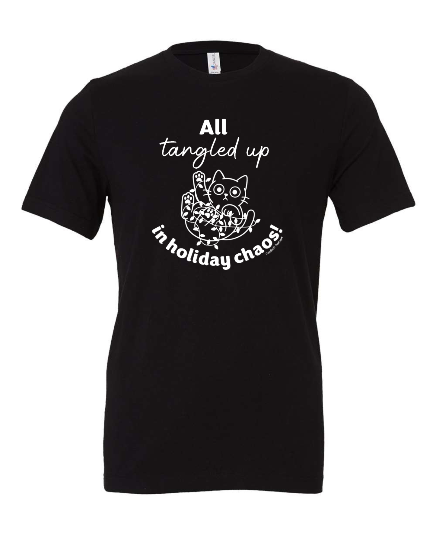 All tangled up in holiday chaos! - Shirt