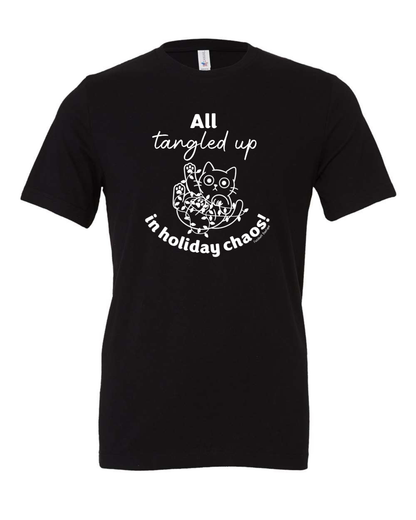 All tangled up in holiday chaos! - Shirt