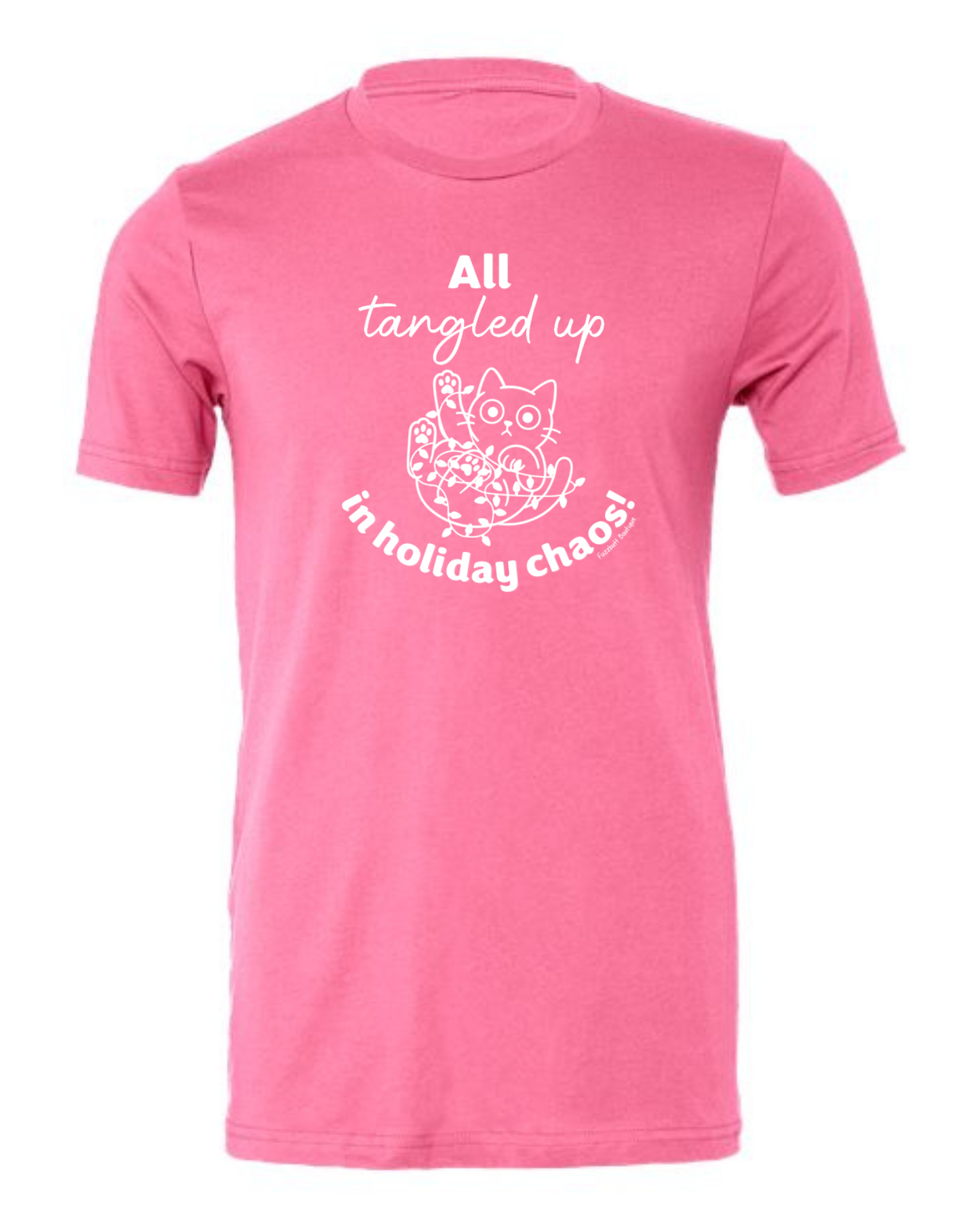 All tangled up in holiday chaos! - Shirt