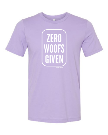 Zero Woofs Given - Shirt