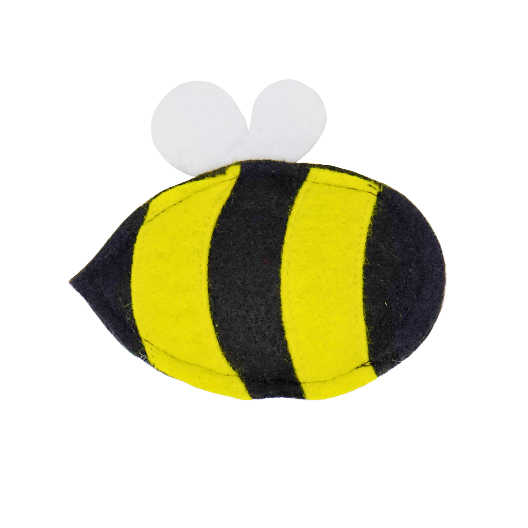 Bumblebee - Felt Catnip Toy