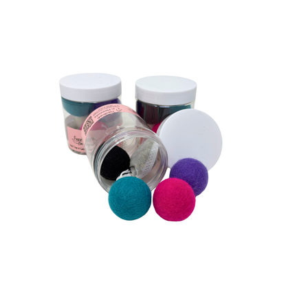 Wool Toy Jar - Silvervine and Catnip