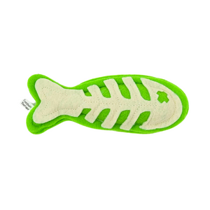 Dead Fish Lime - Felt Catnip Toy