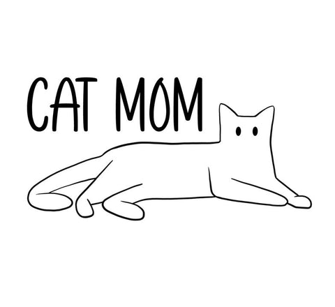 Cat Mom -Decal