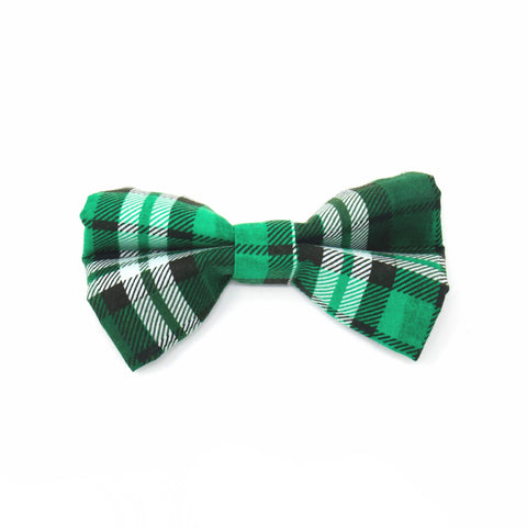 Green Plaid - Bow Tie