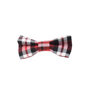 Red Plaid -Bow Tie
